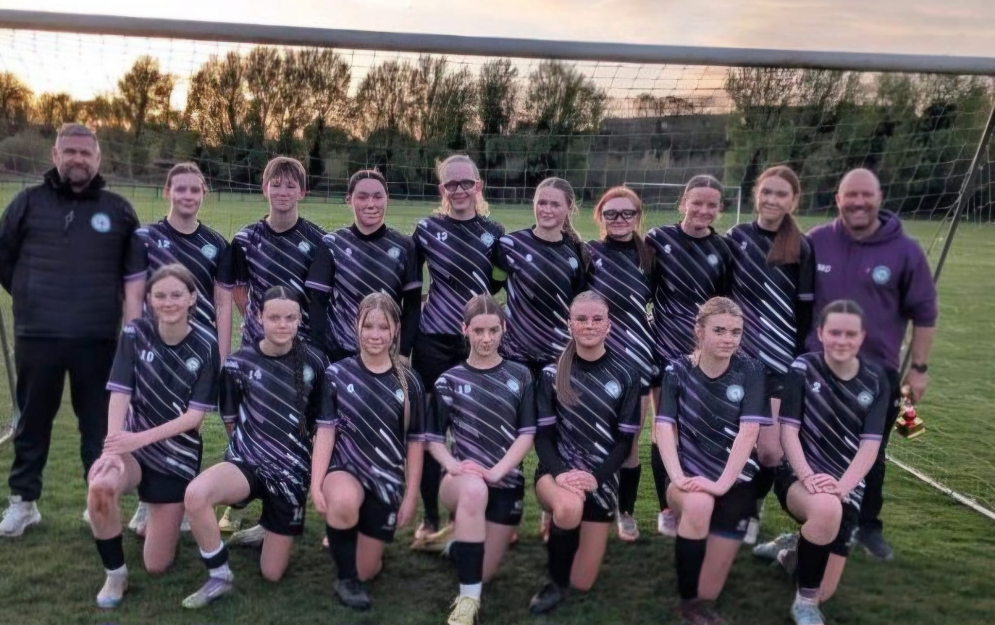 Gillford Park U16 Girls squad photo
